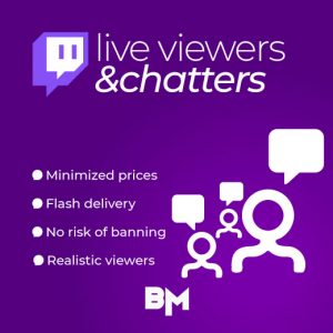 Twitch Live Viewers and Chatter